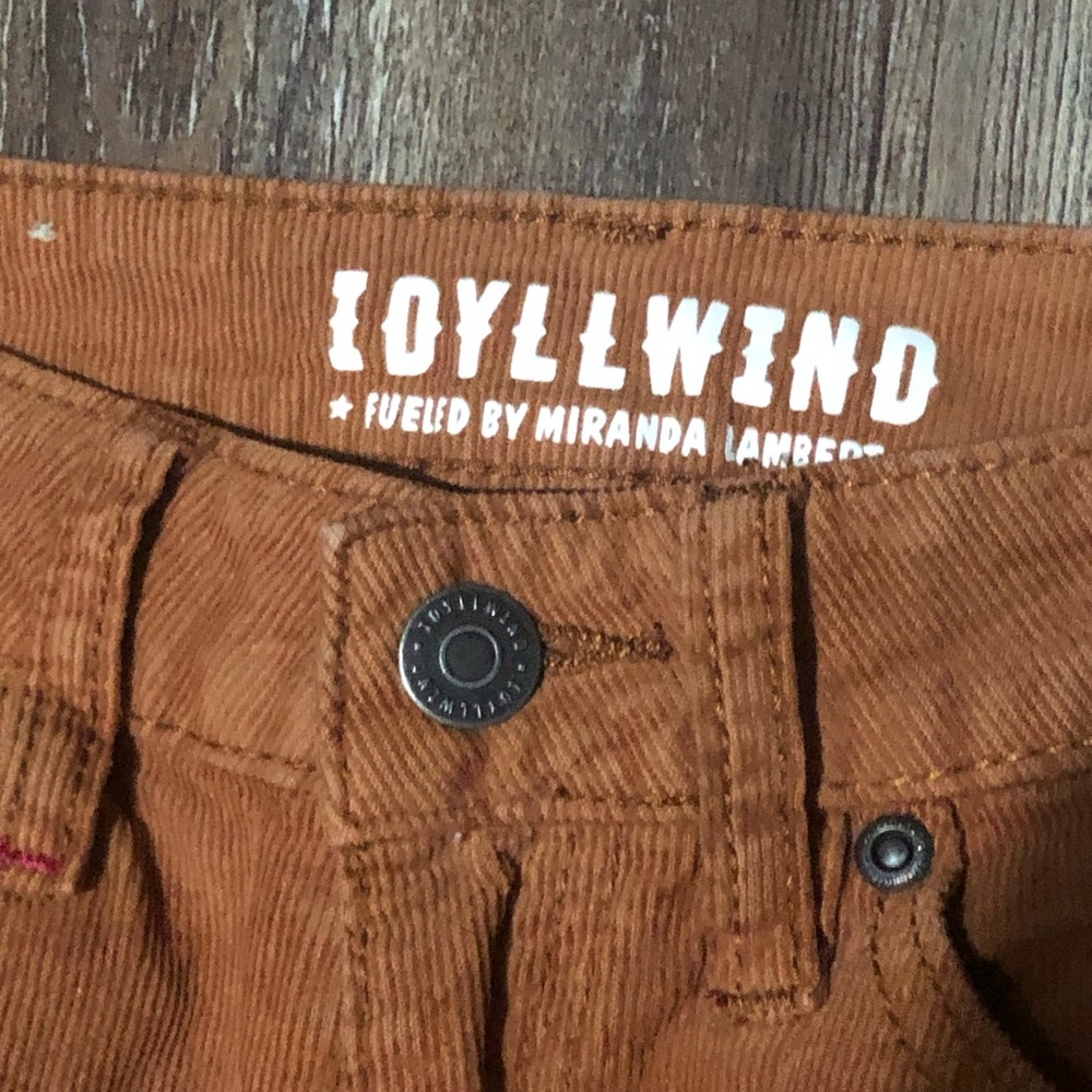 Idyllwind High Risin Flare Corduroy Jeans Women's 4 Fall Western High Rise Pants - Picture 2 of 8